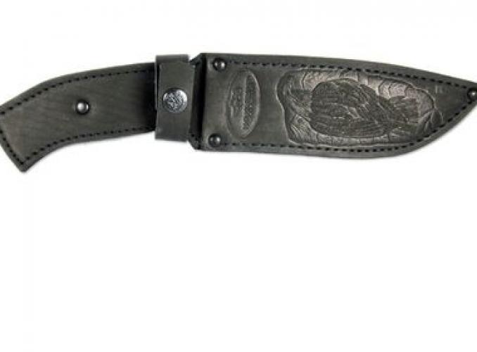 Чехол кожаный Ножемир №12 для нескладного ножа, 13 х 15 х 3,8 см