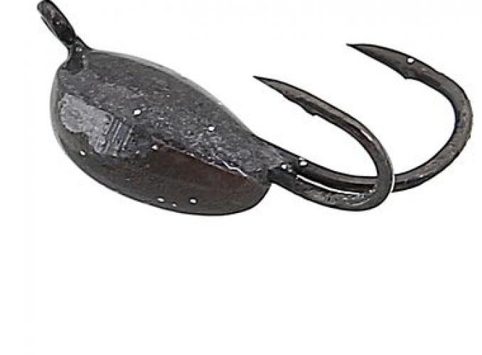 Мормышка вольфрам Пирс Коза-Капля 1.0г блистер, цвет искорка