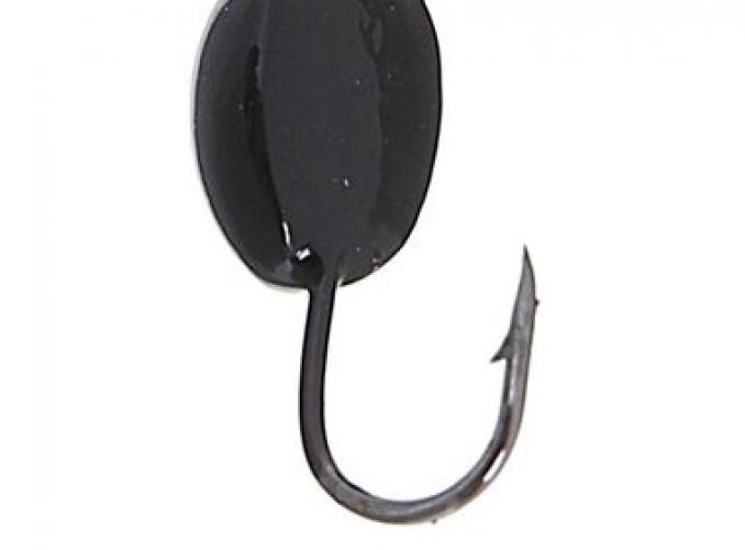 Мормышка вольфрам Пирс Клопик 1.2г, цвет черный