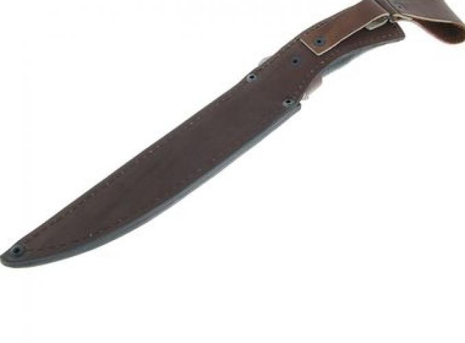 Нож НС-33 г.Златоуст, рукоять-кожа, сталь 40Х10С2М