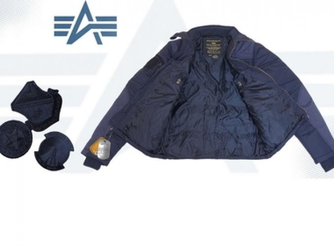 Куртка утеплённая Summit Alpha Industries Replica Blue, S