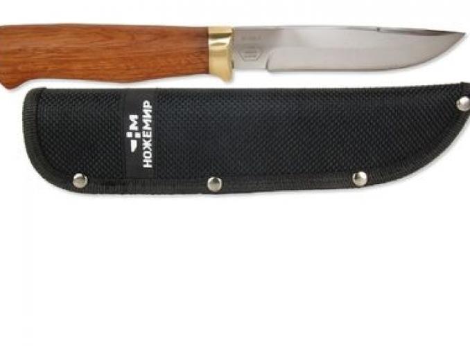 Нож нескладной H-168-2 Ножемир, рукоять-дерево, сталь 40х13