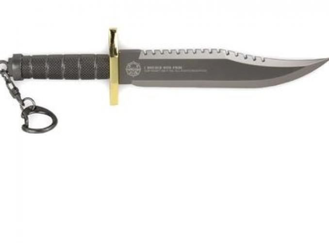 Нож-брелок Ножемир Е-204, металл, 16,3 х 3,8 см