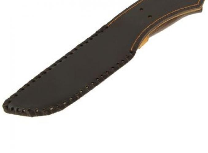 Нож нескладной Путник, кованная сталь 95х18, рукоять-венге, литье, гравировка