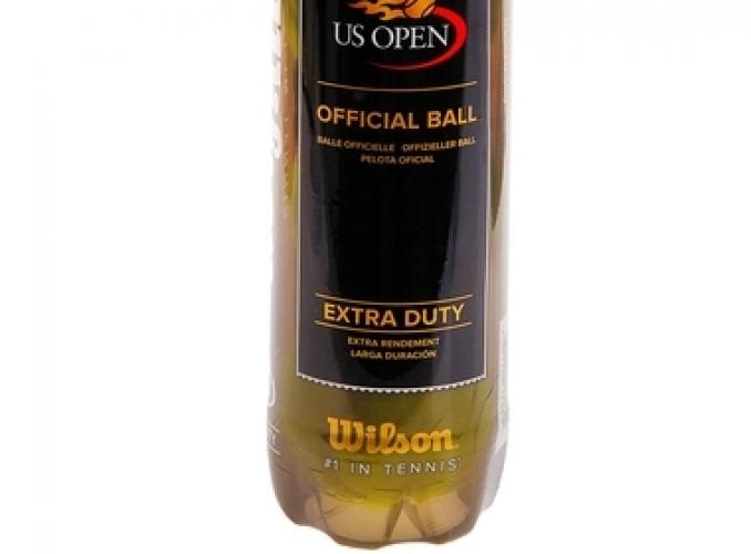 Мяч теннисный WILSON US Open HV арт. WRT106200 пласт. банка 3 мяча