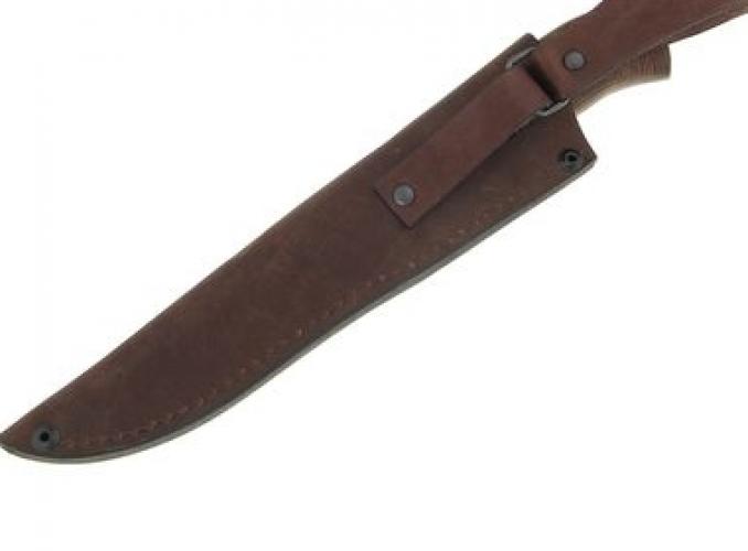 Нож нескладной Путник, кованная  сталь 95х18 со следами ковки, рукоять-венге, литье