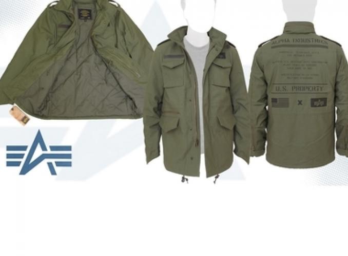 Куртка утеплённая Infantry Alpha Industries Olive, M