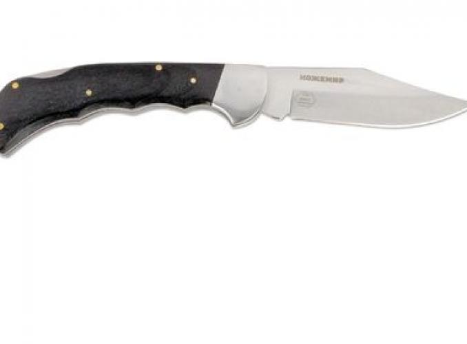 Нож складной Ножемир C-107, рукоять-стабилизированное венге, сталь 40х13