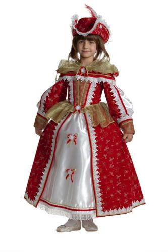 Детский костюм королевы мушкетеров - купить 
