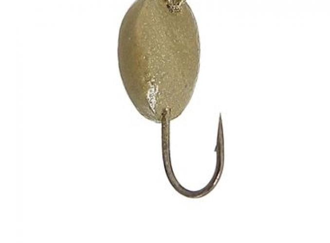 Мормышка вольфрам Пирс Клопик 1.5г, цвет золото