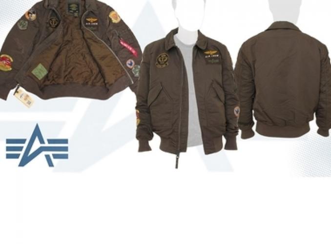 Куртка утеплённая CWU Pilot X Alpha Industries Sage/Brown, L