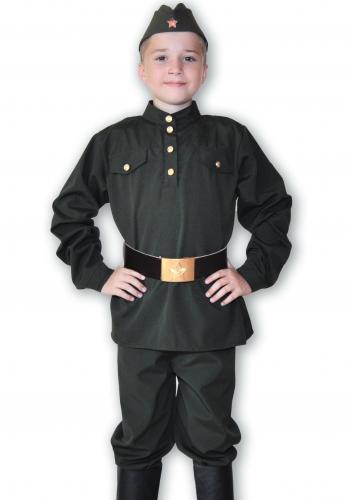 Детский костюм военного мальчика - купить 