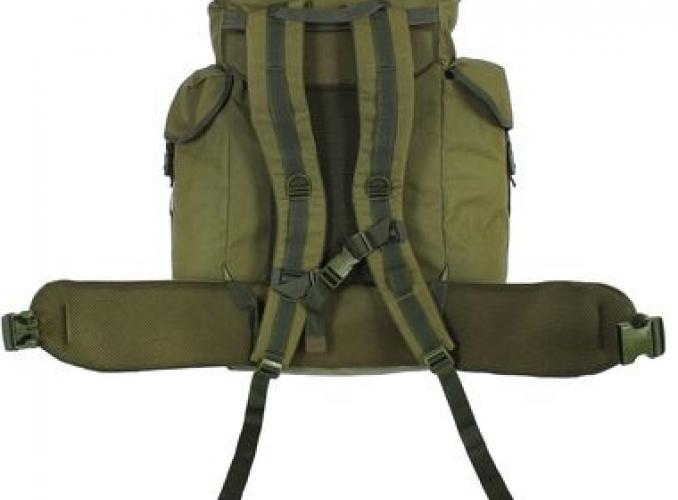 Рюкзак туристический Ермак, 1 отдел, 2 наружных кармана, объём - 30л, цвет хаки