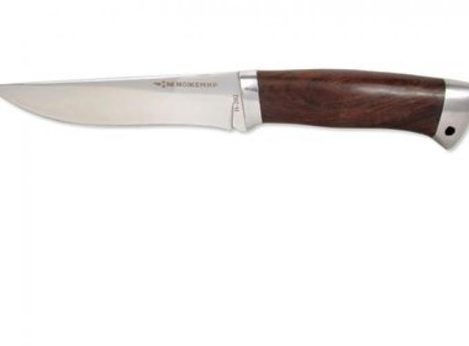 Нож нескладной Ножемир H-214, рукоять-эластрон, сталь 65х13