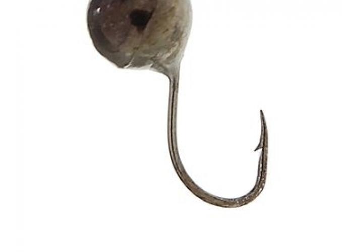 Мормышка Дробинка с ушком Ф5.5 черный никель