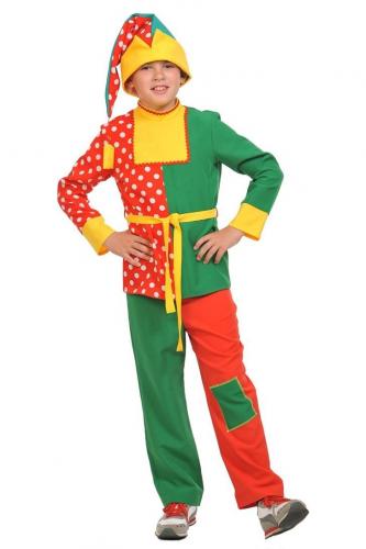 Карнавальный костюм Петрушки для детей - купить 