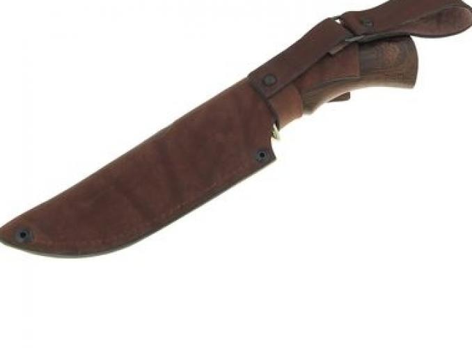 Нож нескладной Скиф, кованная сталь 95х18 со следами ковки, рукоять-венге, литье