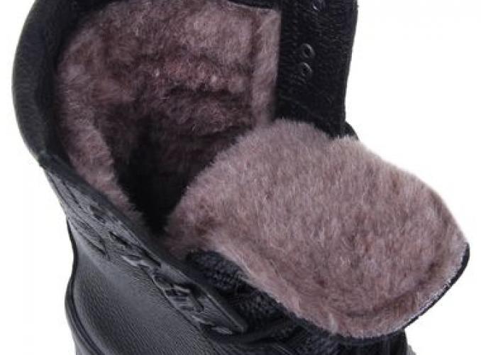 Тактические ботинки Corporal wool, зимние, натуральная кожа, размер-40