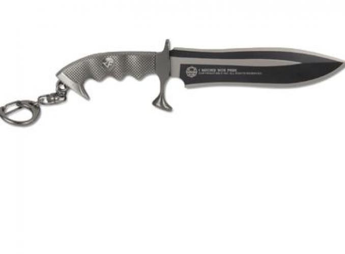 Нож-брелок Ножемир E-200 обоюдоострый, металл, 15х3,5 см