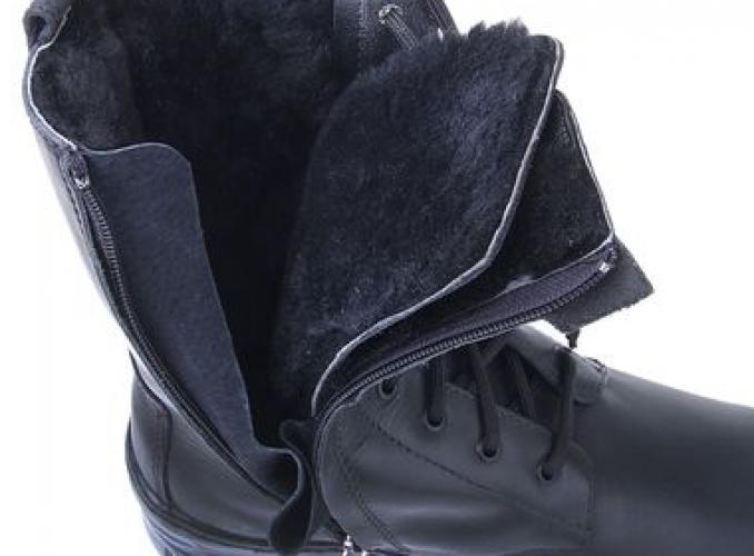 Тактические ботинки Tundra, зимние, натуральная кожа, размер-40