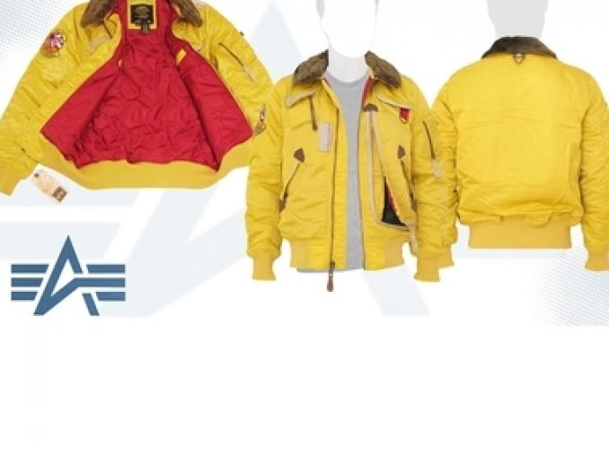 Куртка утеплённая Injector X Alpha Industries Yellow, M