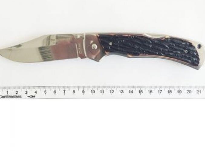 Нож складной Ножемир C-163, рукоять-пластик, сталь 65х13