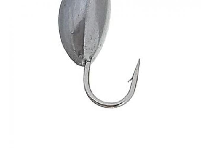 Мормышка вольфрам Пирс Капля 1.1г блистер, цвет хром