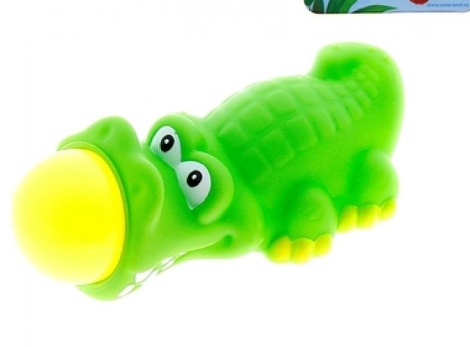 Игровой набор Зоомир: крокодильчик, 1 шарик, цвета МИКС