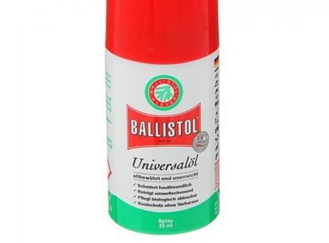 Масло оружейное Ballistol Spray универсальное, 25 мл