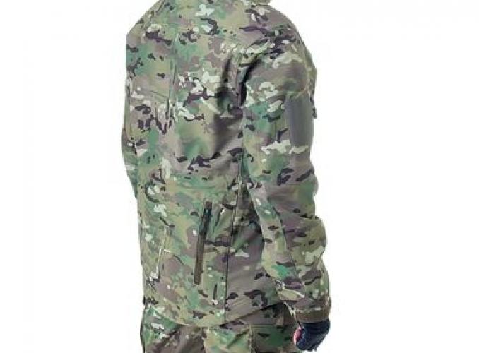 Куртка с капюшоном для спецназа демисезонная МПА-26 (тк.софтшелл) КМФ мультикам (54/4)
