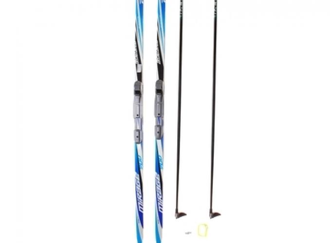 Комплект лыжный БРЕНД ЦСТ (200/160 (+/-5 см), крепление: SNS)