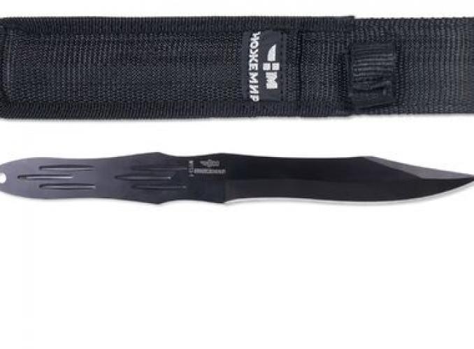 Нож метательный Баланс М-113-1, рукоять-металл/капрон, сталь 40х13