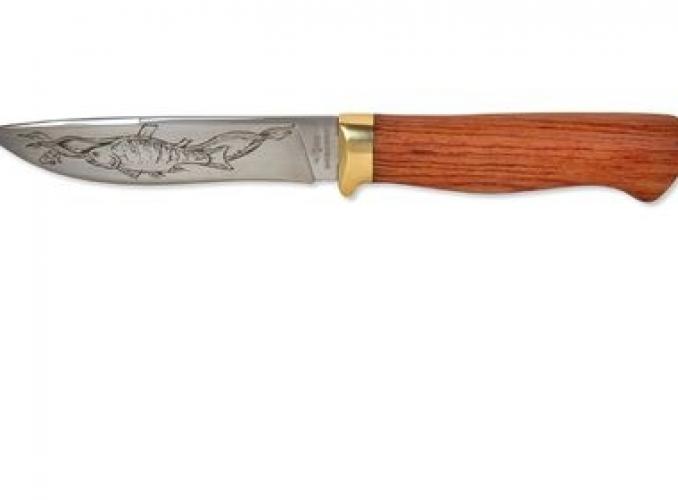 Нож нескладной Ножемир H-171, рукоять-палисандр, сталь 40х13