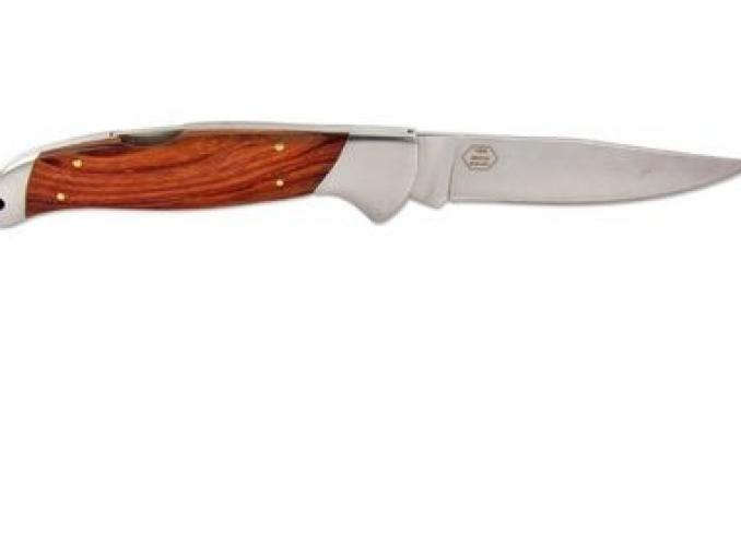 Нож складной Ножемир C-156, рукоять-стабилизированное дерево, сталь 65х13