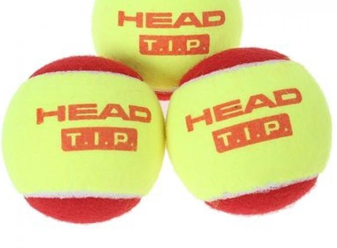 Набор мячей теннисных Head T.I.P Red, цвет желтый
