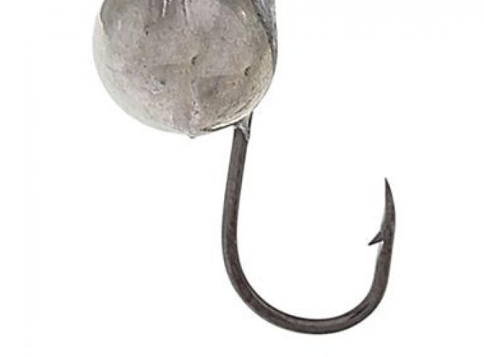 Мормышка Дробинка с ушком Ф5.5 никель