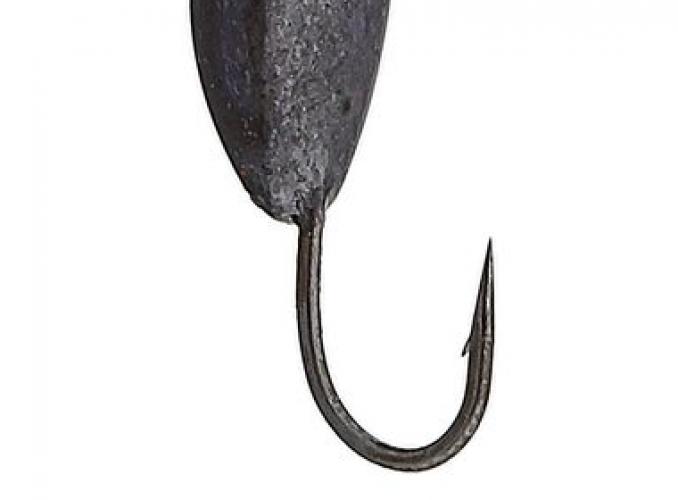 Мормышка вольфрам Пирс Банан, вес 1.5г, цвет искорка