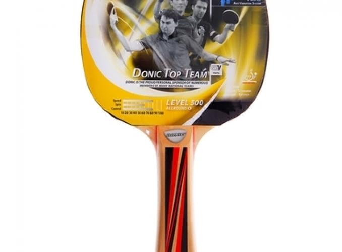 Ракетка для настольного тенниса Donic TOP Teams 500, коническая ручка