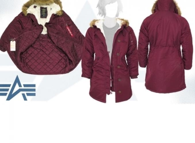 Куртка утеплённая женская Elyse Alpha Industries Sage Green, L