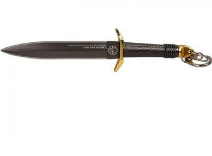 Нож-брелок Ножемир Е-208 обоюдоострый, металл,16 х 3,5 см