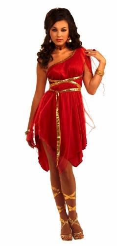 Красный костюм греческой Богини - купить 