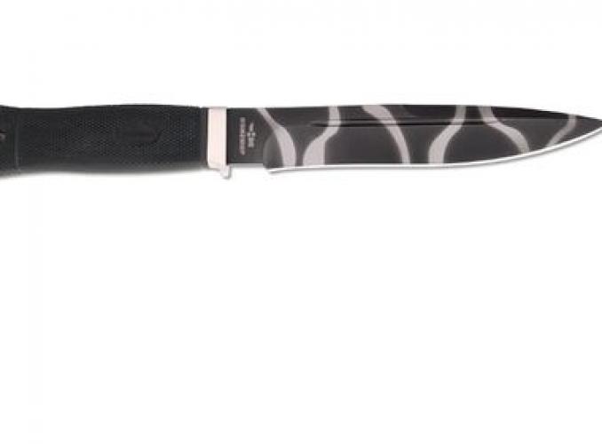 Нож нескладной Ножемир H-148К, рукоять-эластрон, сталь 65х13
