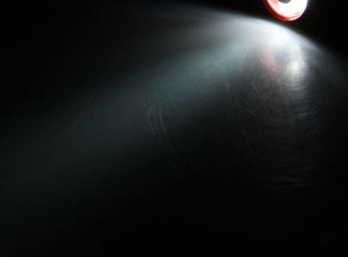 Фонарик ручной 6 диодов с телескопической подсветкой удлинённая рукоять МИКС 17,5х2,7х2,7 см