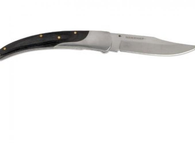 Нож складной Ножемир C-112, рукоять-стабилизированное венге, сталь 40х13