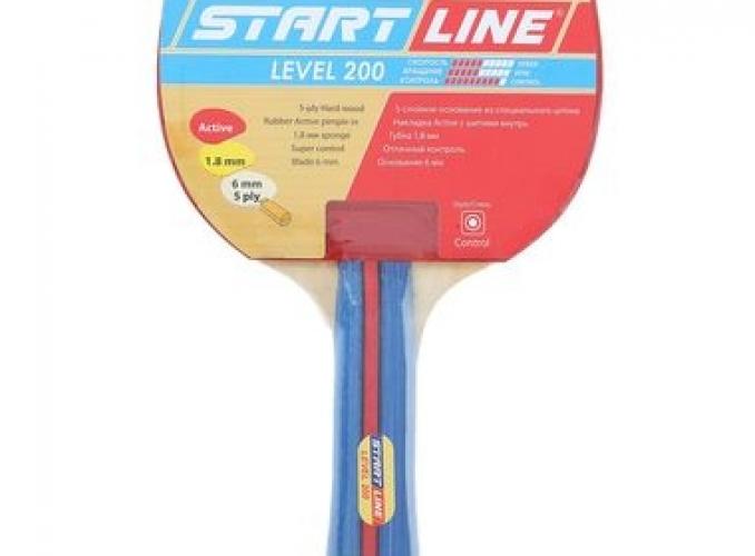 Ракетка для настольного тенниса с анатомической ручкой Start line Level 200