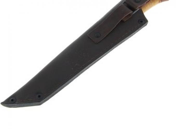 Нож НС-44 г.Златоуст, рукоять-береста, сталь 40Х10С2М