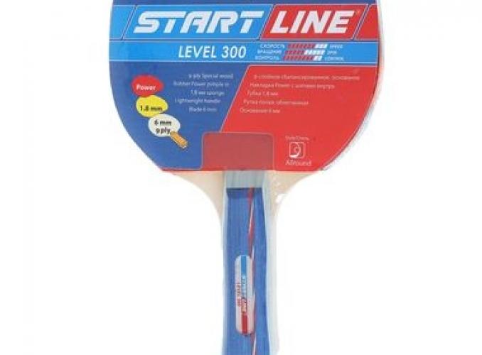 Ракетка для настольного тенниса с анатомической ручкой Start line Level 300