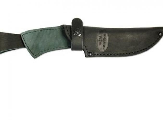 Чехол кожаный для нескладного ножа №9п, длина клинка11,5-14 см
