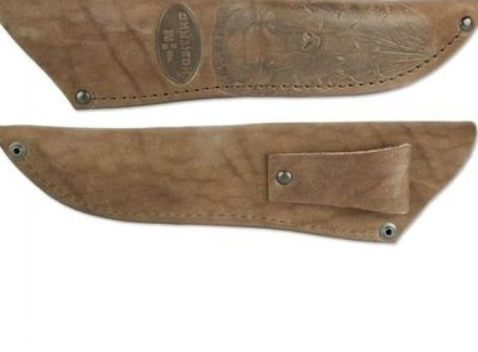 Чехол кожаный для нескладного ножа №5, 25 х 6 х 2,5 см