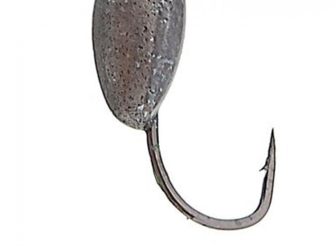Мормышка вольфрам Пирс Капля 0.6г, цвет искорка